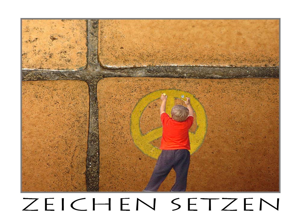 Zeichen setzen - Es ist nie zu früh aber schnell zu spät