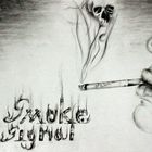 Zeichnung "Smoking/Skull"