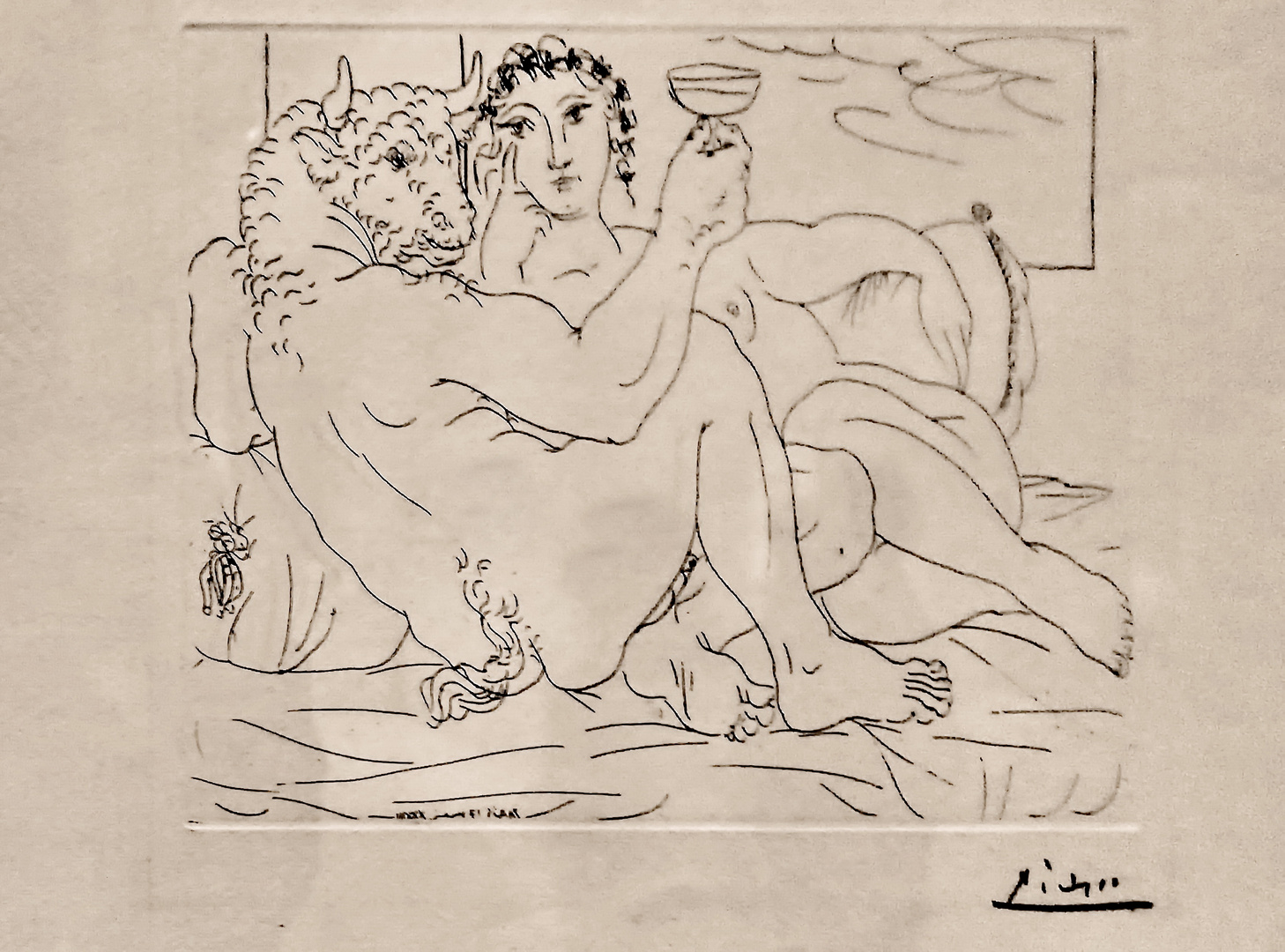 Zeichnung von Pablo Picasso