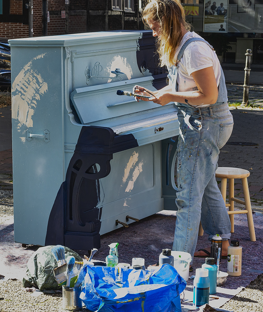 zeige Deine Kreativität (Streetfotografie mit Menschen)