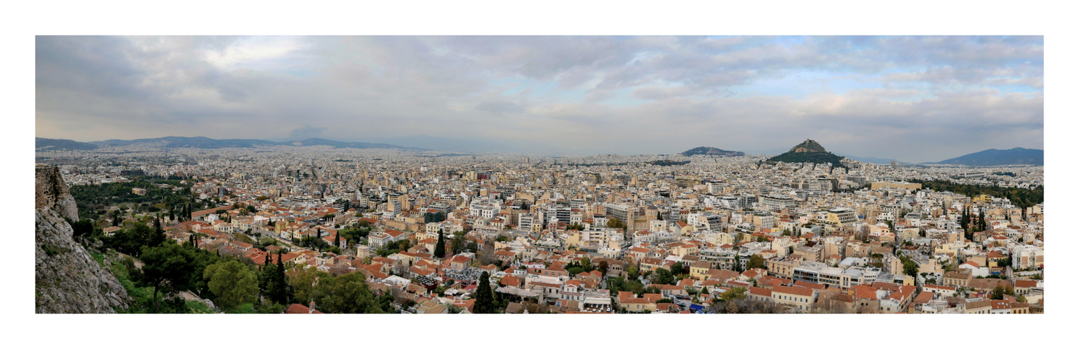 Zeige ich der Akropolis den Rücken - kann mich auch Athen entzücken!