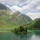 Zeinisbachsee an der Silvretta-Hochalpenstraße