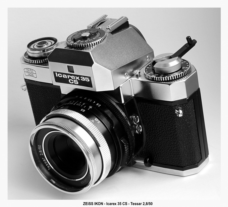 Zeis Ikon - Ikarex Cs - (ca 1972) mit Tessar 2,8/50 mm