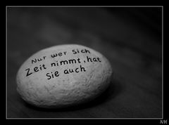 Zeit...