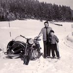 Zeit - Doku 1955: Wintersport mit NSU 500