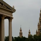 Zeit-Epochen... Wiener Rathaus und das Parlament