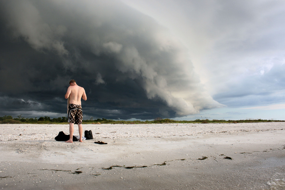 Zeit, nach Hause zu gehen - Unwetter auf Captiva Island