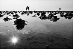 Zeit zu zweit im Watt...