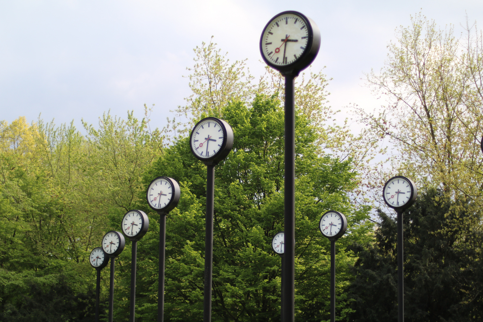 Zeitfeld Düsseldorf Volksgarten