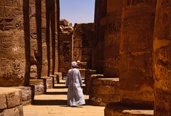 Zeitloser Moment in Karnak