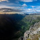 Zeitrafferkomposition Geirangerfjord, Norwegen, August 2023