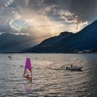 Zeitrafferkomposition Gera Lario, Comer See, Italien, August 2022