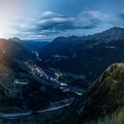 Zeitrafferkomposition Gotthardpass, Schweiz, August 2022