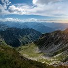 Zeitrafferkomposition Nebelhorn, Allgäu, August 2022