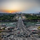 Zeitrafferkomposition Pont d'Iéna, Paris, Mai 2023