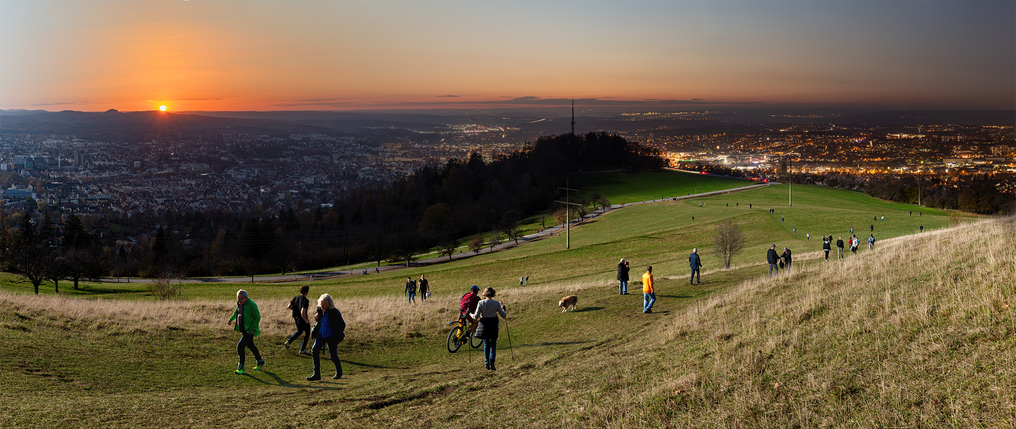 Zeitrafferkomposition Reutlingen