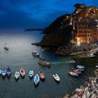 Zeitrafferkomposition Riomaggiore, Cinque Terre, Italien