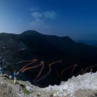 Zeitrafferkomposition Stilfser Joch (Passo dello Stelvio), Schweiz, Juni 2022