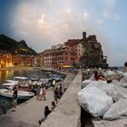 Zeitrafferkomposition Vernazza, Cinque Terre, Italien