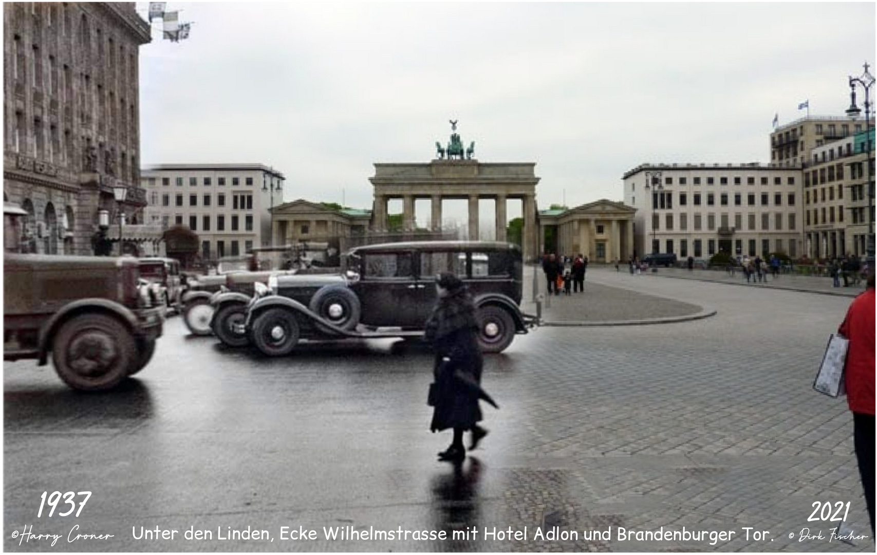 Zeitreise : Berlin damals/ heute