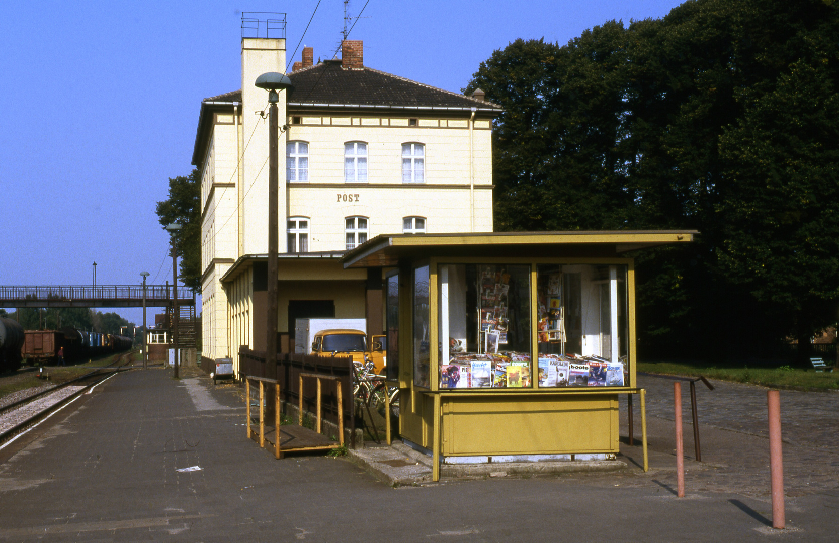 Zeitschriftenkiosk in Hagenow Land.