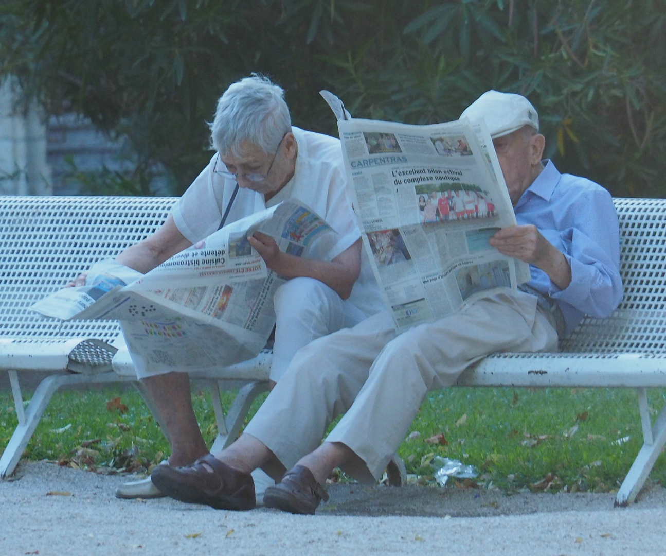 Zeitung zur Blauen Stunde