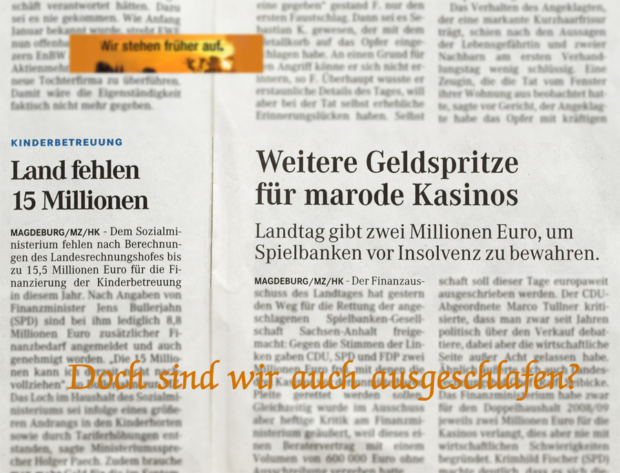 Zeitungsschau