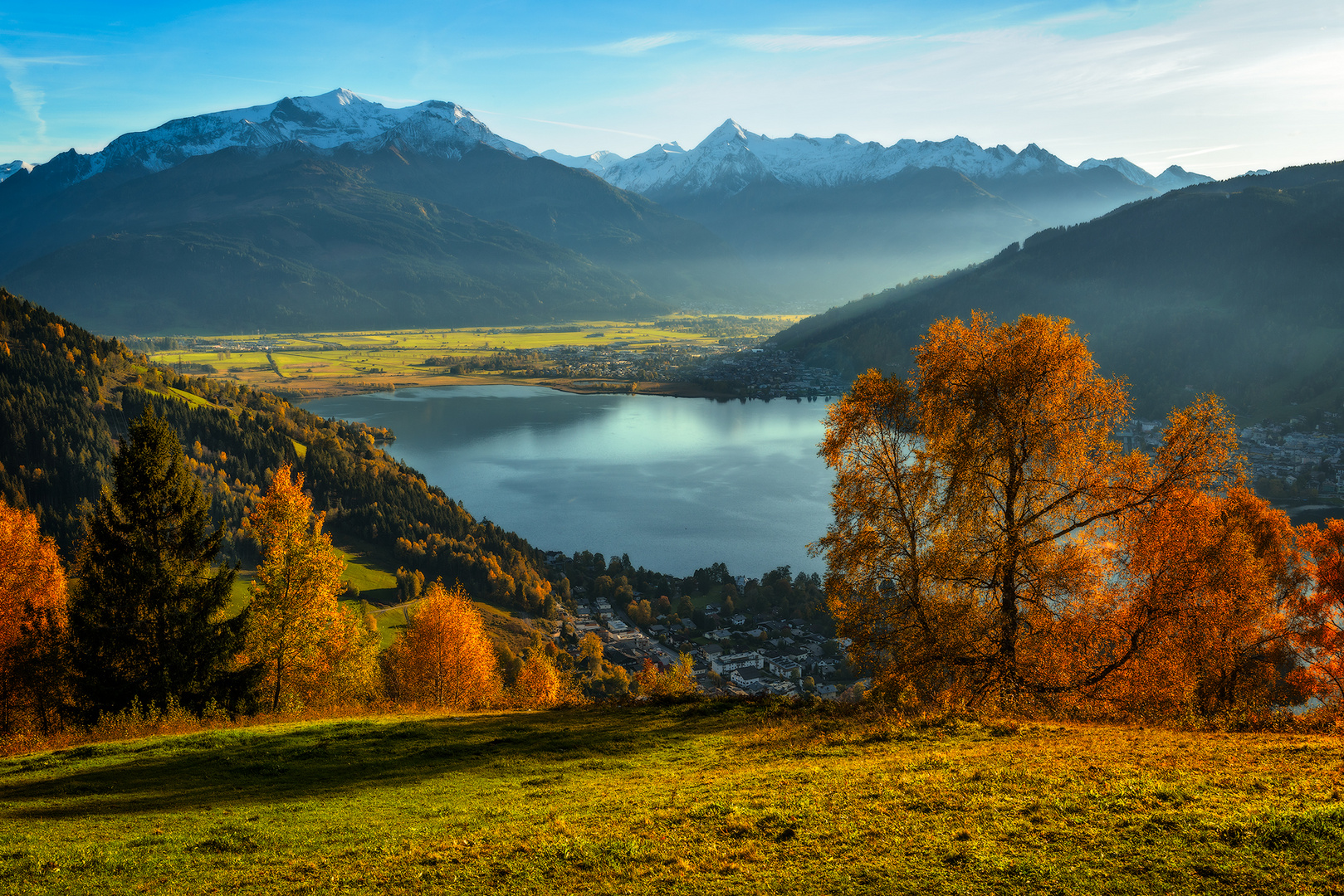 Zell am See Foto Bild jahreszeiten herbst sterreich Zell am See Foto Bild jahreszeiten herbst sterreich