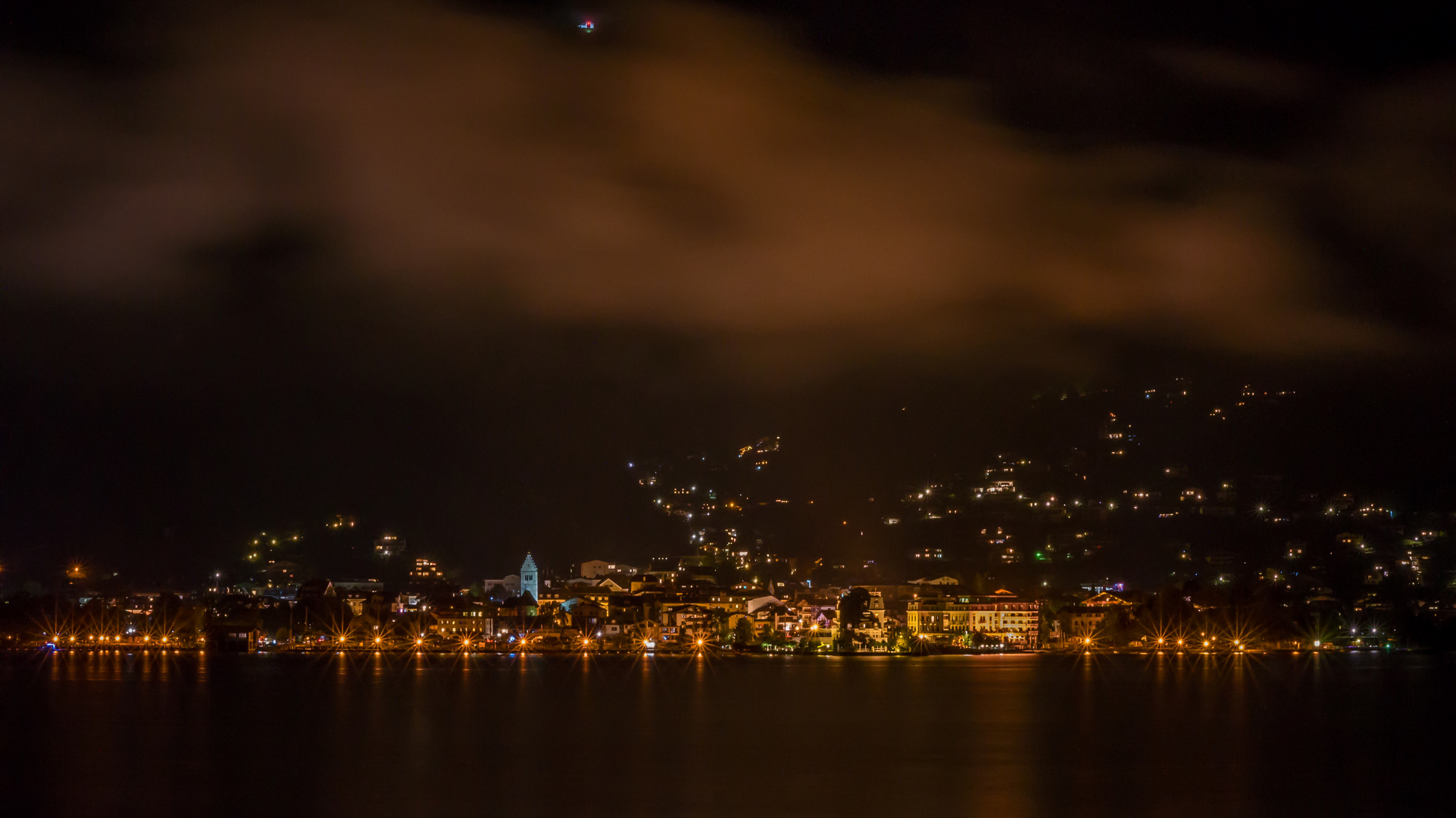 Zell am See bei Nacht