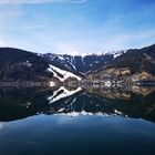 Zell am See/Salzburg/Österreich - Spiegeung 