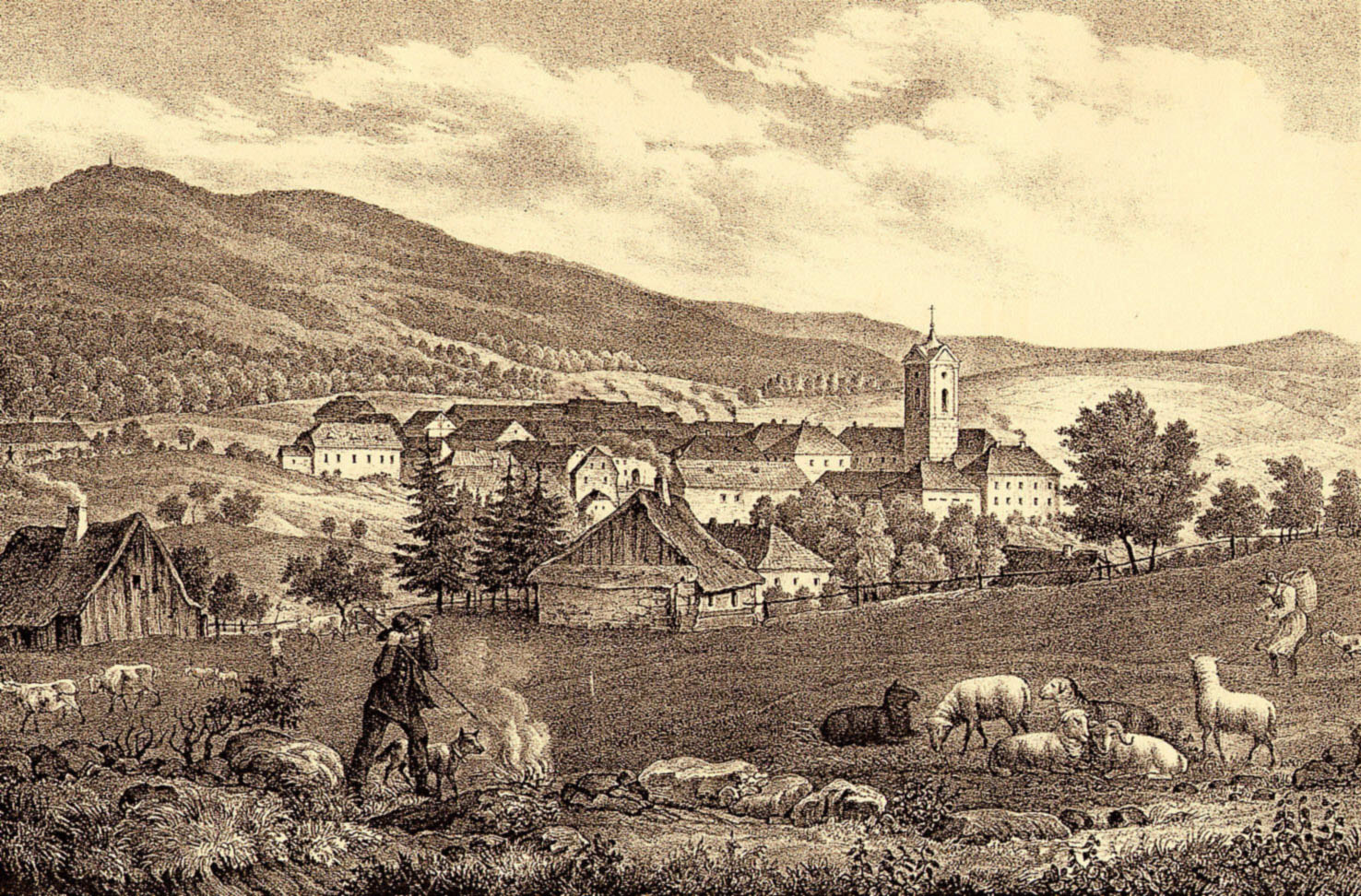 Zell im Fichtelgebirge 1844