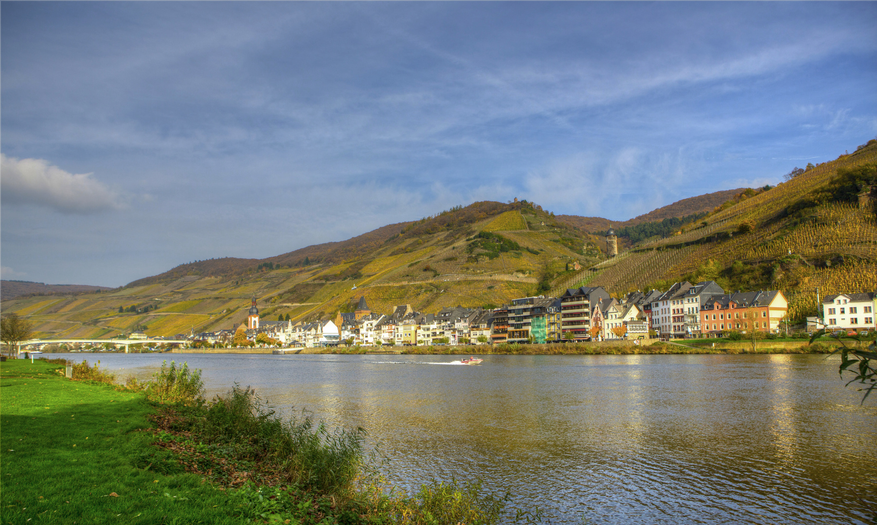 Zell Mosel im Herbst