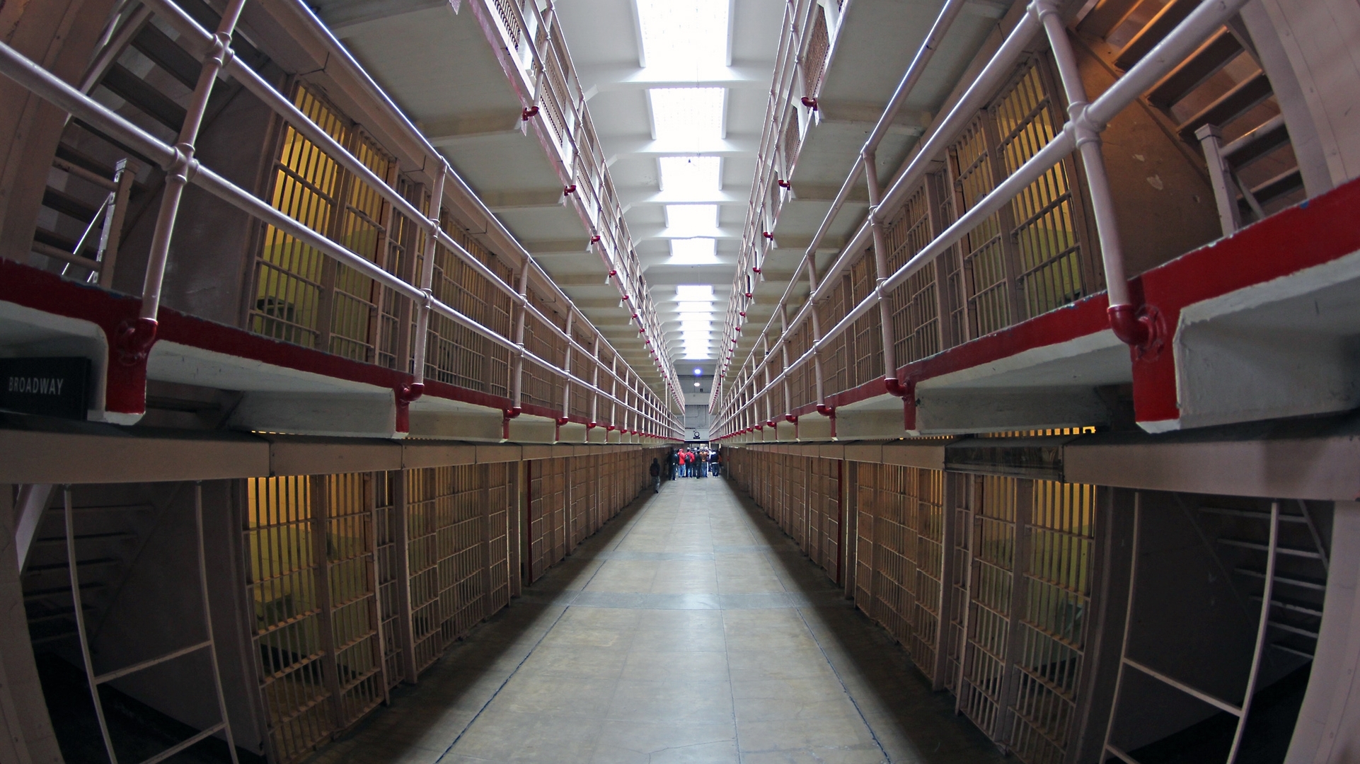 Zellentrakt in Alcatraz