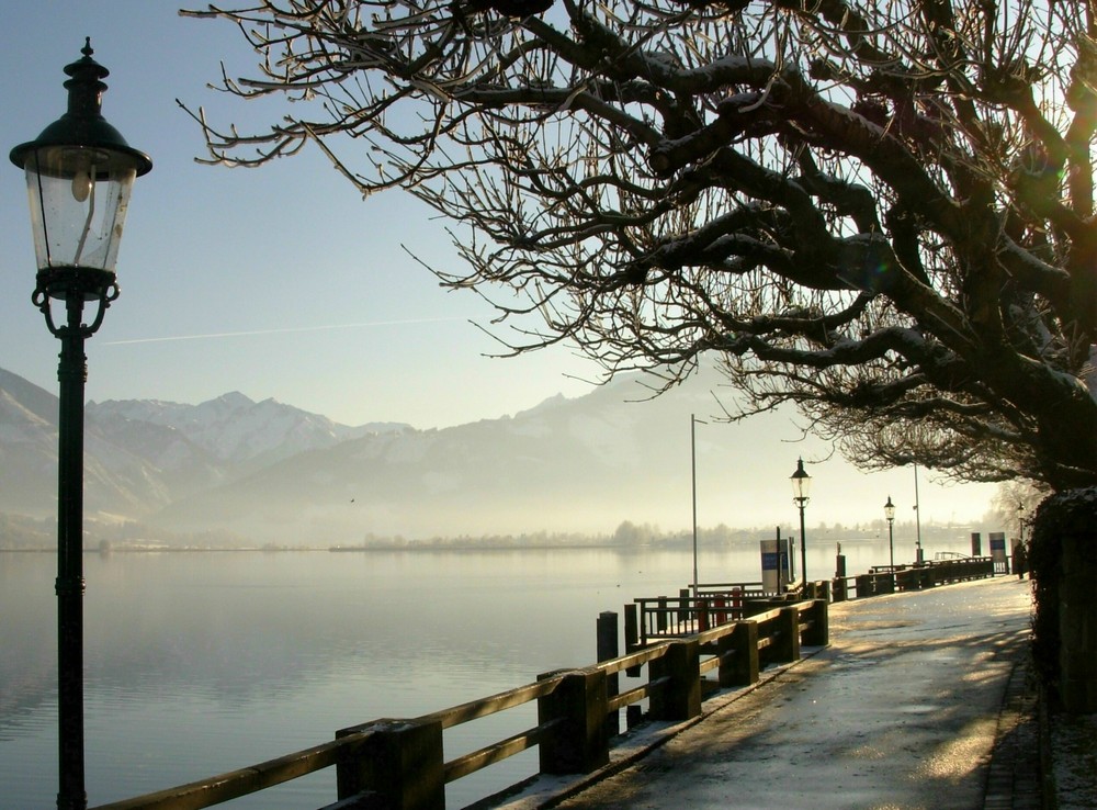 Zeller See im Winter