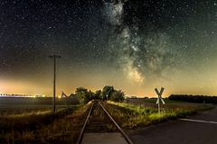 Zellwaldbahn bei Nacht