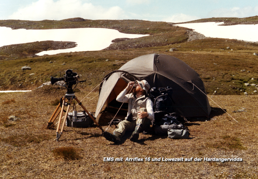 Zelt auf der Hardangervidda