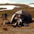 Zelt auf der Hardangervidda