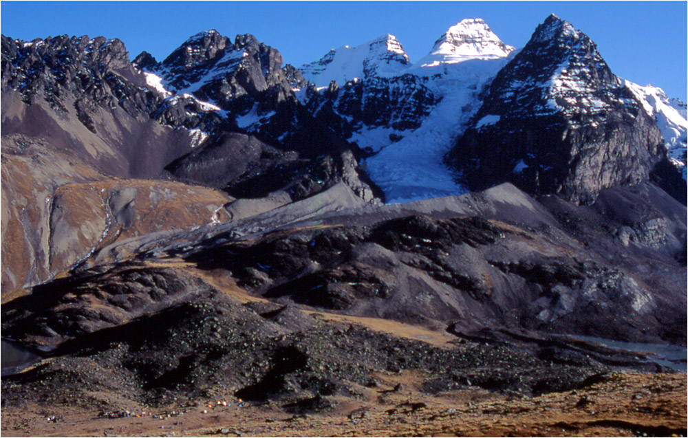 Zeltcamps am Condoriri (5.648 m)