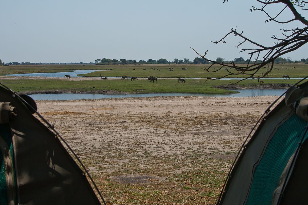 Zelten im Paradies