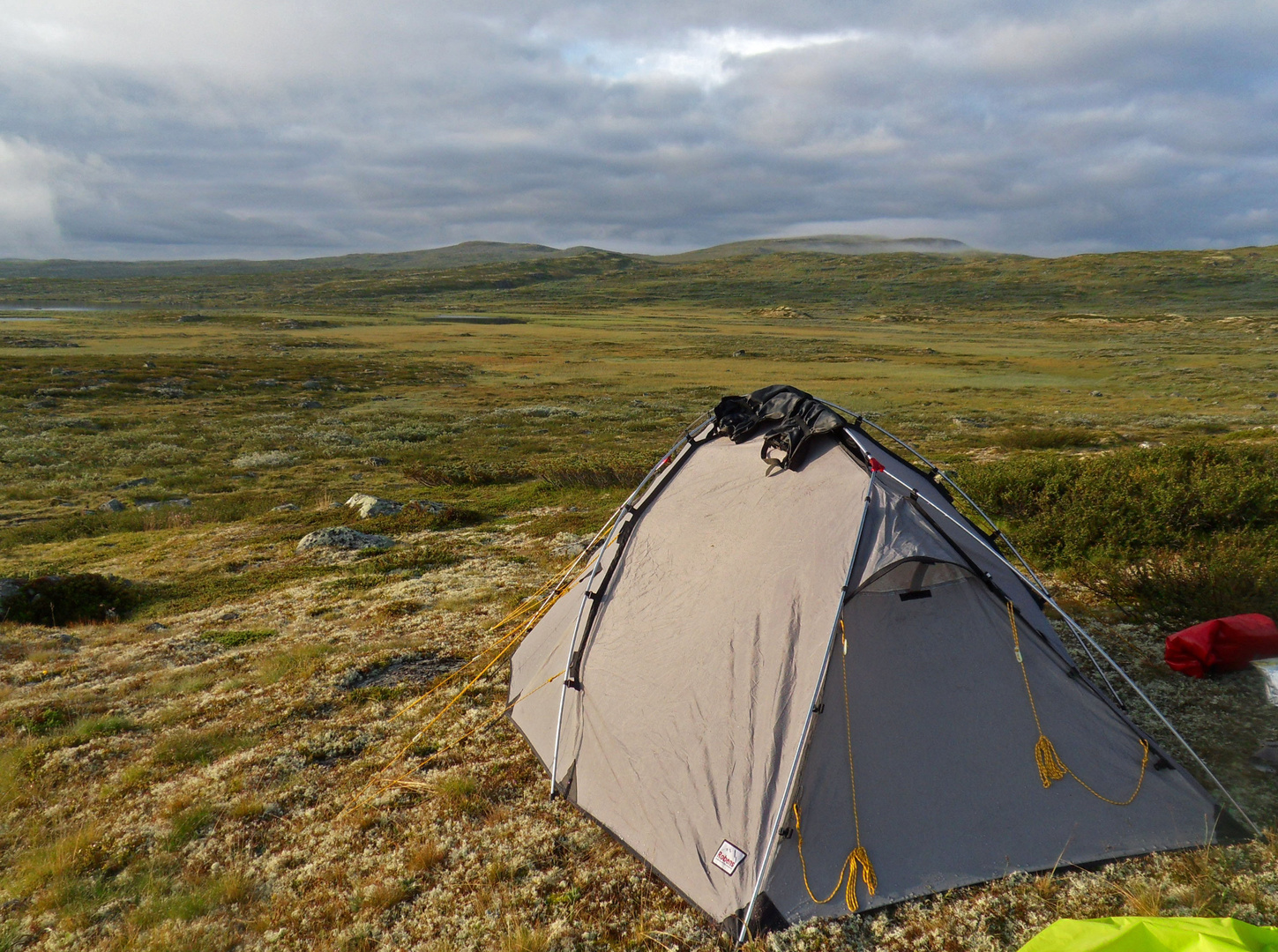 Zelten in der Hardangervidda