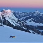 Zeltlager am Monte Rosa