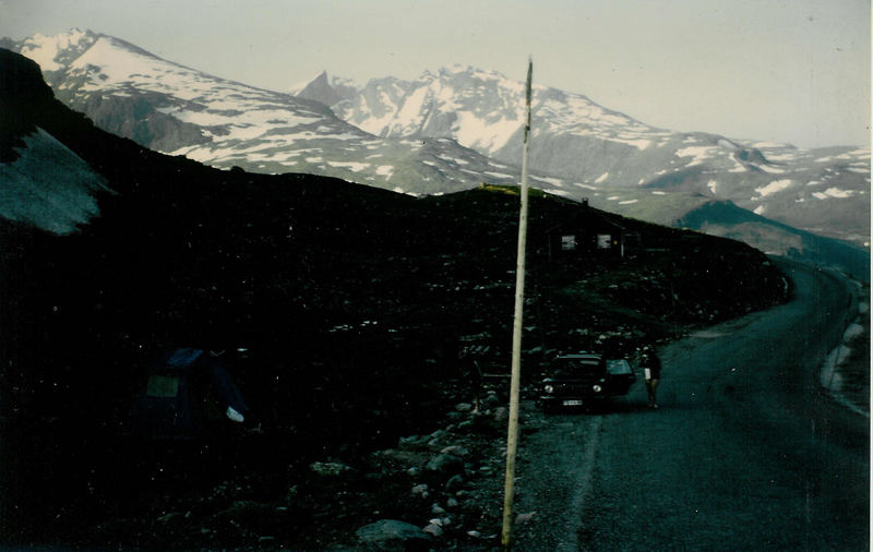 Zeltlager beim Sognefjell