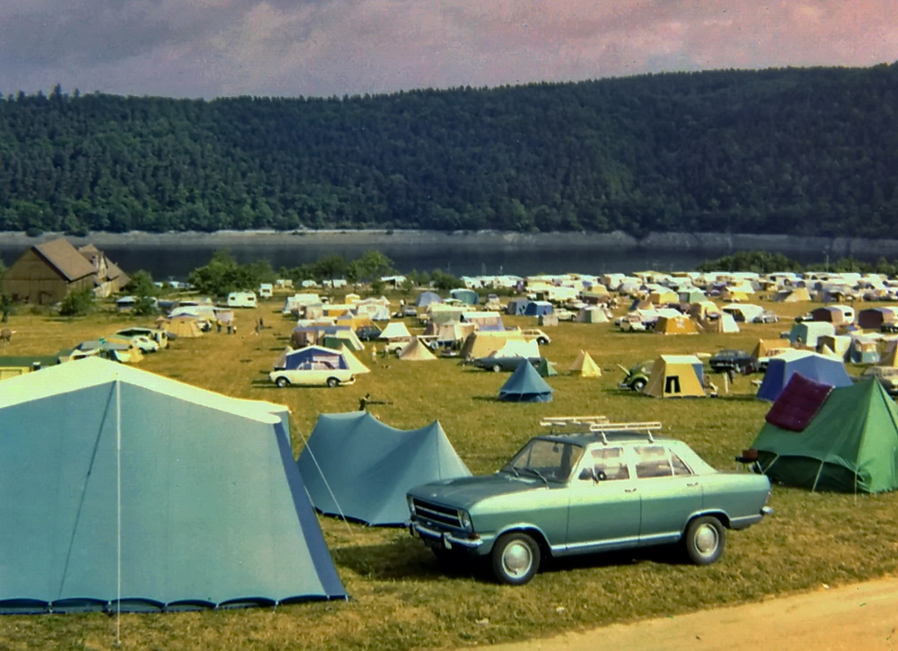 Zeltplatz Assel Süd 1973