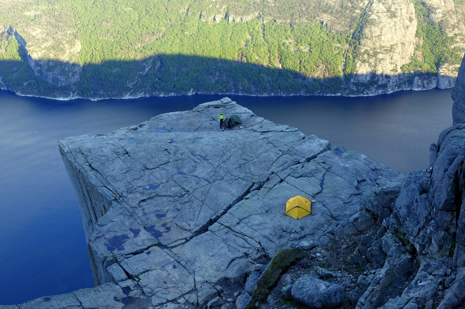 Zeltplatz der Superlative (Preikestolen)