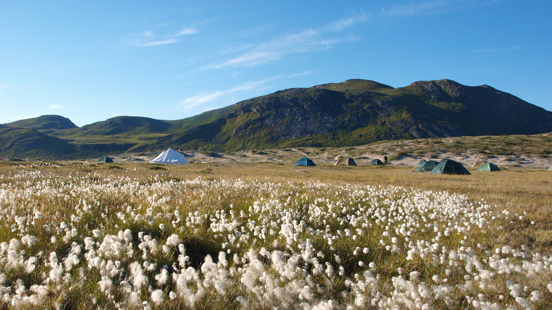 Zeltplatz in der Nähe von Kangerlussuaq