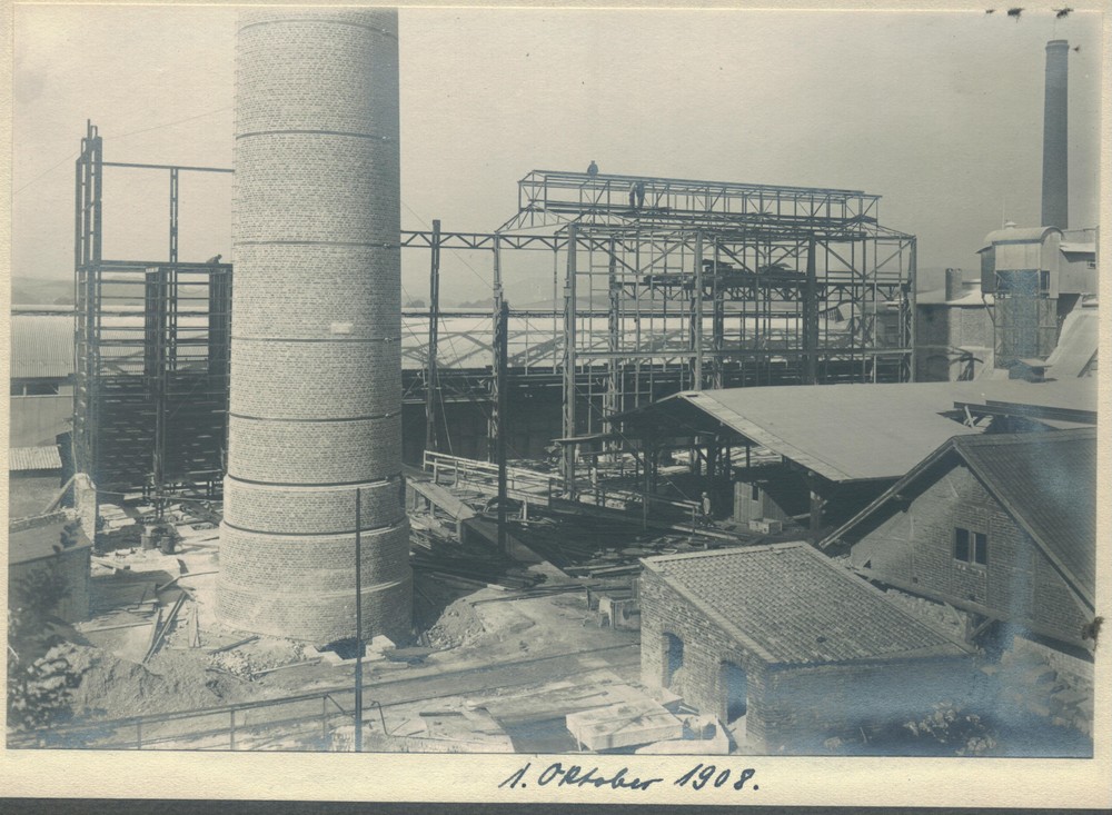 Zementwerk Narjes&Bender 1908 in Kupferdreh