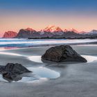 Zen-Art am Strand