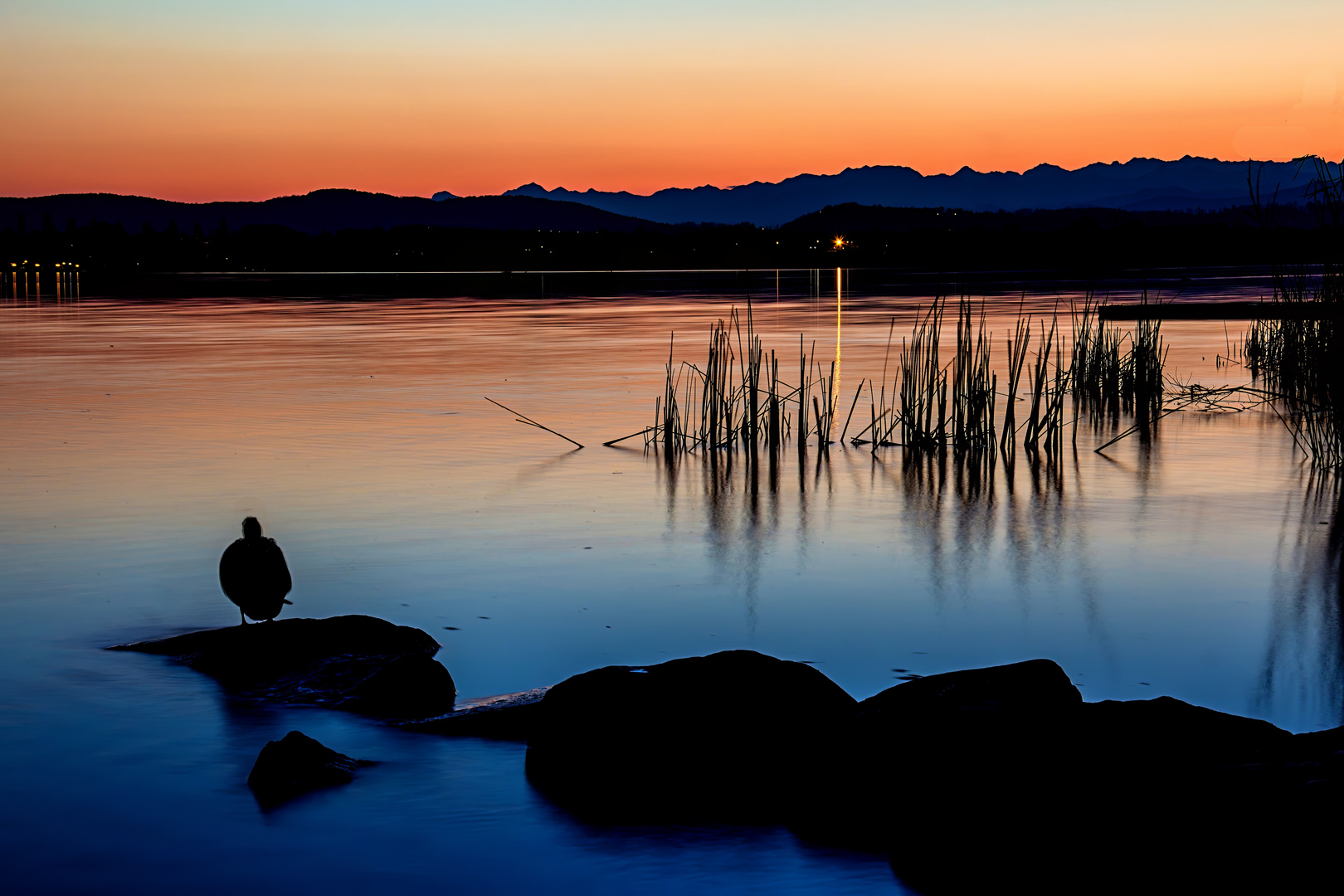 Zen-Ecke am See ... zen corner at lake ... 