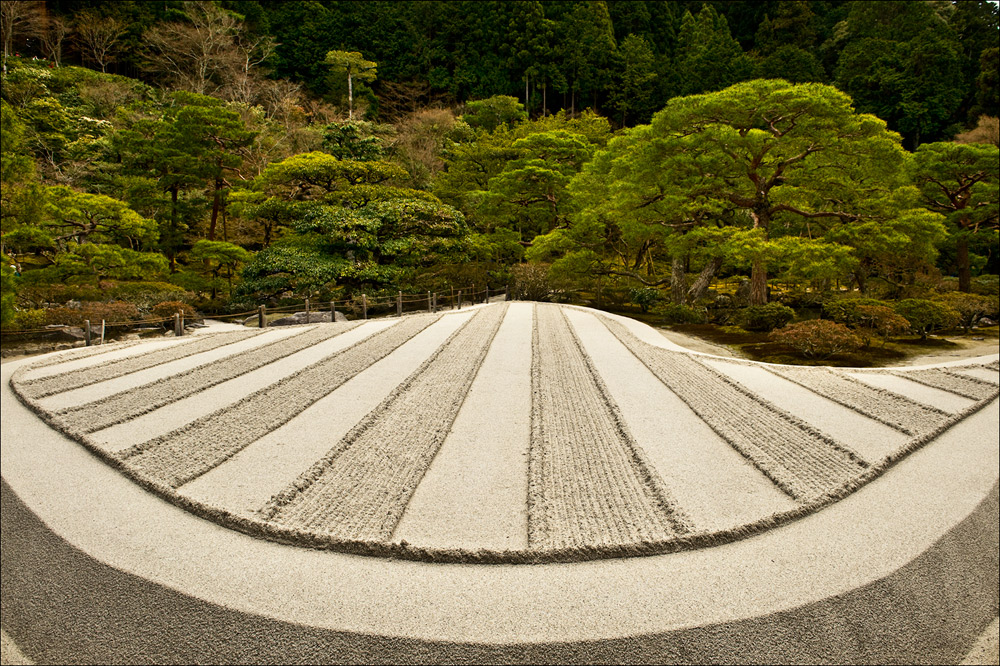 Zengarten Ginkau-Ji Tempel