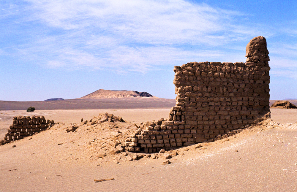 Zentral-Sahara Algerien Salzminen von Tissemt